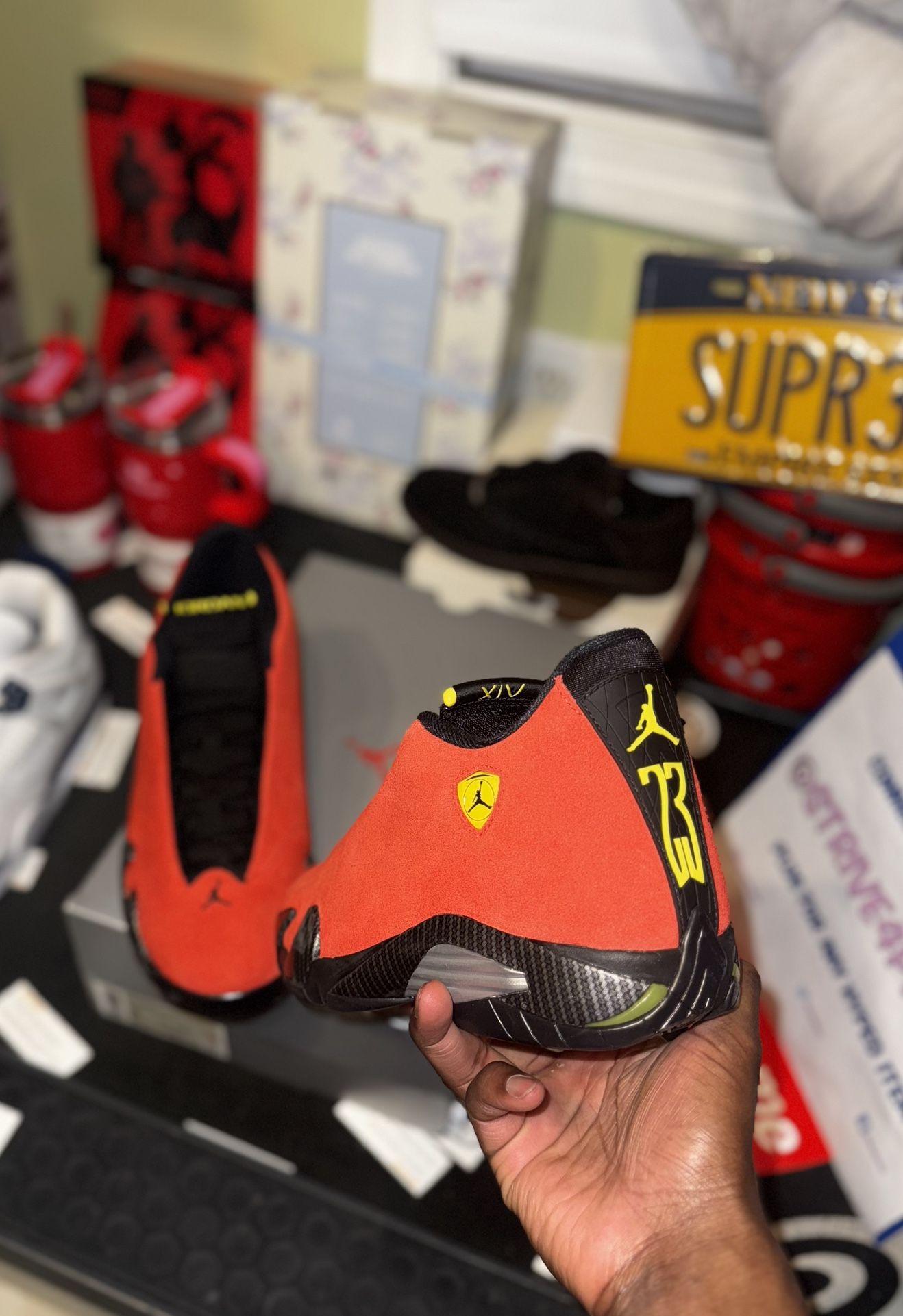 Air Jordan 14 Retro ‘Ferrari’ ‘25 🏎️
