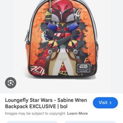 Sabine Wren Loungefly Backpack 