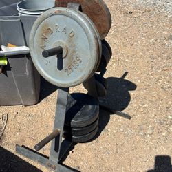 Iron Weight—with Rack