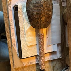 Native American Turtle  Rattle