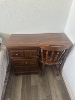 Desk And Chair