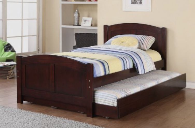 Twin Bed + Trundle