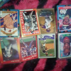 Assorted Sports Cards. Baseball, Football, Basketball, & Hockey. 