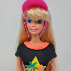 VINTAGE 1993 Mattel Glitter Hair Barbie *AS IS*