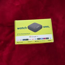 Onn 4K Pro Streaming Box - Google TV
