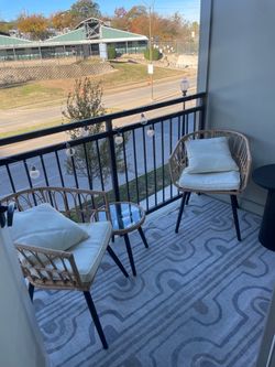 3 piece patio set.