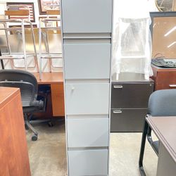 Steelcase vertical file cabinet 