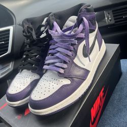 Jordan 1 Court Purple 
