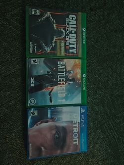 Look at Description Game Lot - Untested / Parts Repair - PS4 & Xbox One