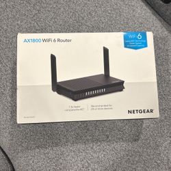AX1800 NETGEAR WiFi 6 Router