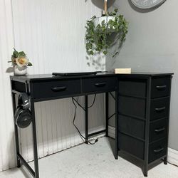 Corner Desk, L Shape Desk, Escritorio 