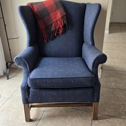 Vintage Wingback Chair