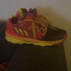 NO INSOLES Adidas Dame 8 Mr.Incredibles Basketball Shoes Mens Size 13 Disney Pixar 
