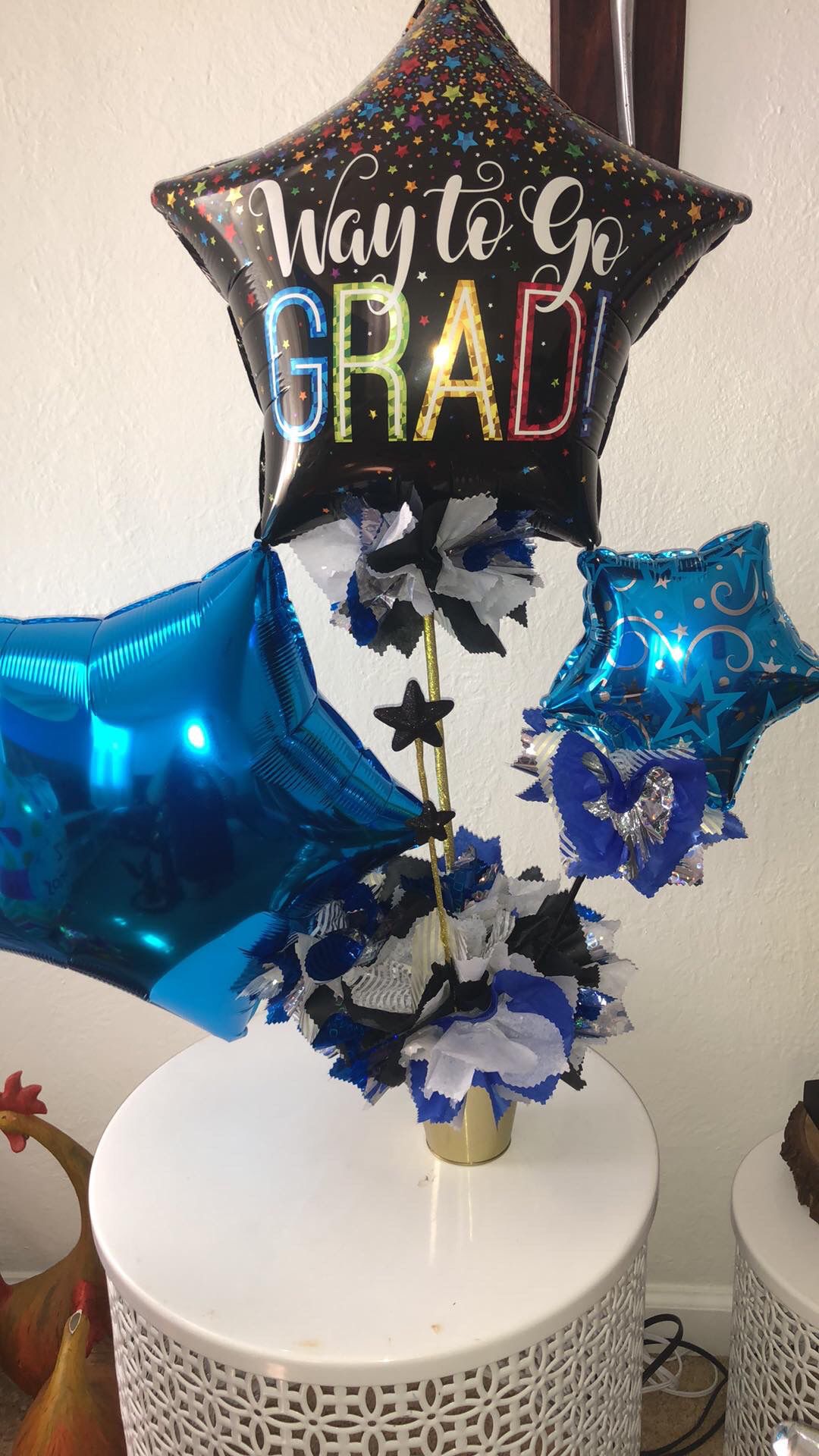 Graduation balloon arrangements!