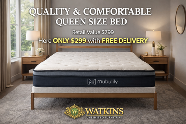 🛏️ QUALITY & COMFORTABLE QUEEN SIZE BED – LIKE NEW 🆕 FREE DELIVERY 🚚