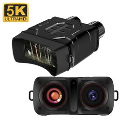 Fuhomtre N016 4'' Infrared Night Vision Goggles 5K Ultra High Definition 10X Digital Zoom Infrared WiFi Binoculars