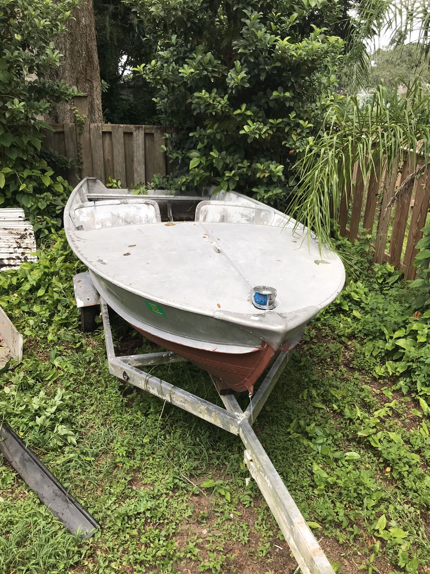 Orlando clipper aluminum boat