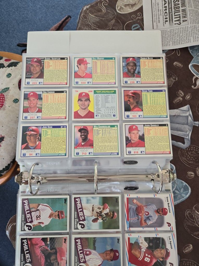 Phillies Baseball Cards