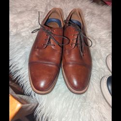 FLORSHEIM RUCCI CAP OXFORD IN COGNAC 