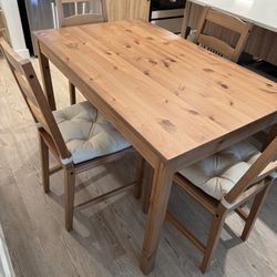 IKEA Barely Used Kitchen Table Set