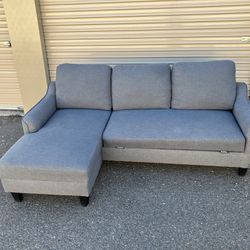 FREE DELIVERY Modern Gray Sleeper Sofa 