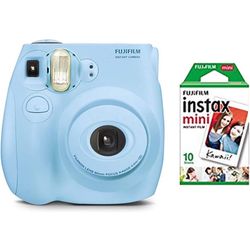 Fujifilm Instax Mini 7s Instant Polaroid Camera Starter Bundle 