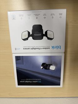 Blink Outdoor 4 Floodlight Camera, New and Sealed in Box