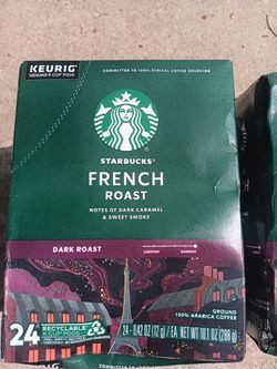 !! Starbucks  French Roast 24 Pack K-Cup PODS
