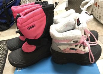 Winter snow boots Girls Size 1 and 2 - Make Offer