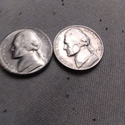 1962 And 1966 Nickel