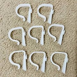 Set Of 8 Heavy Duty Doey’s Plastic Hooks Floral Garland Tulle Pew Bow Church Pew Clips For Aisle Wedding Decoration Accent