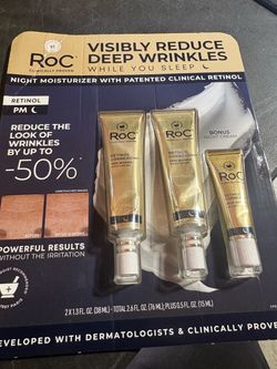 ROC night moisturizer with retinol