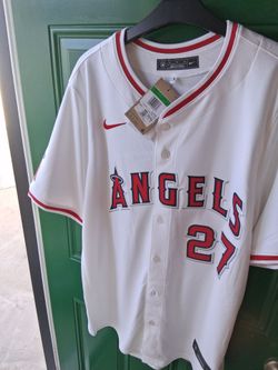New w/Tags Mens Size XL.  NIKE MIKE TROUT 2026 HOME White Jersey