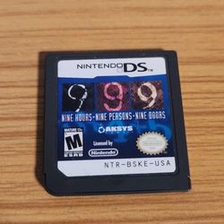 Nine Hours Nine Persons Nine Doors Nintendo Ds