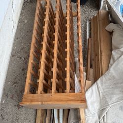 Wine Rack   Holds 44 Bottles $25