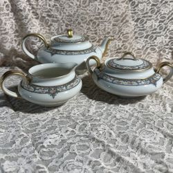 Vintage Theodore Haviland 3 Piece China Set