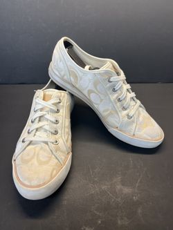 COACH DEE ladies Sneakers, Size 9, Preowned 