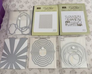 Metal die cuts for big shot machine. Pick up in Sylmar.