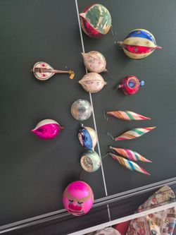 Vintage Christmas ornaments