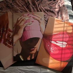 Large 3-Piece Wall Art Set – Modern Home Decor – Ready to Hang