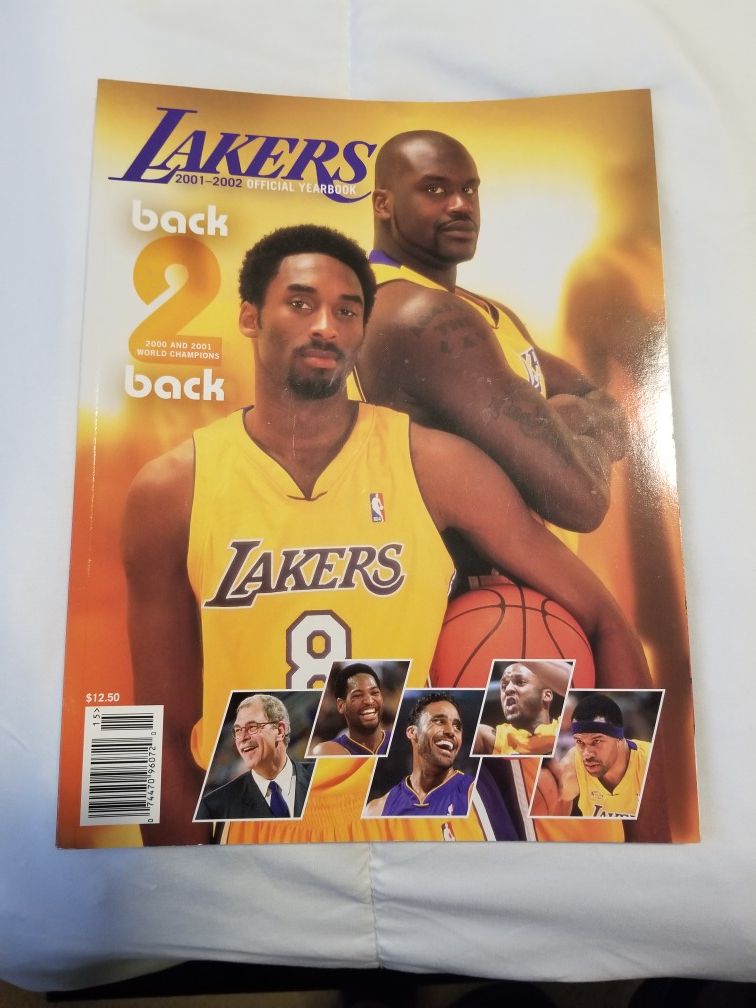 Lakers yearbooks 2001-03