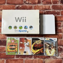 Nintendo Wii Box Only And System 