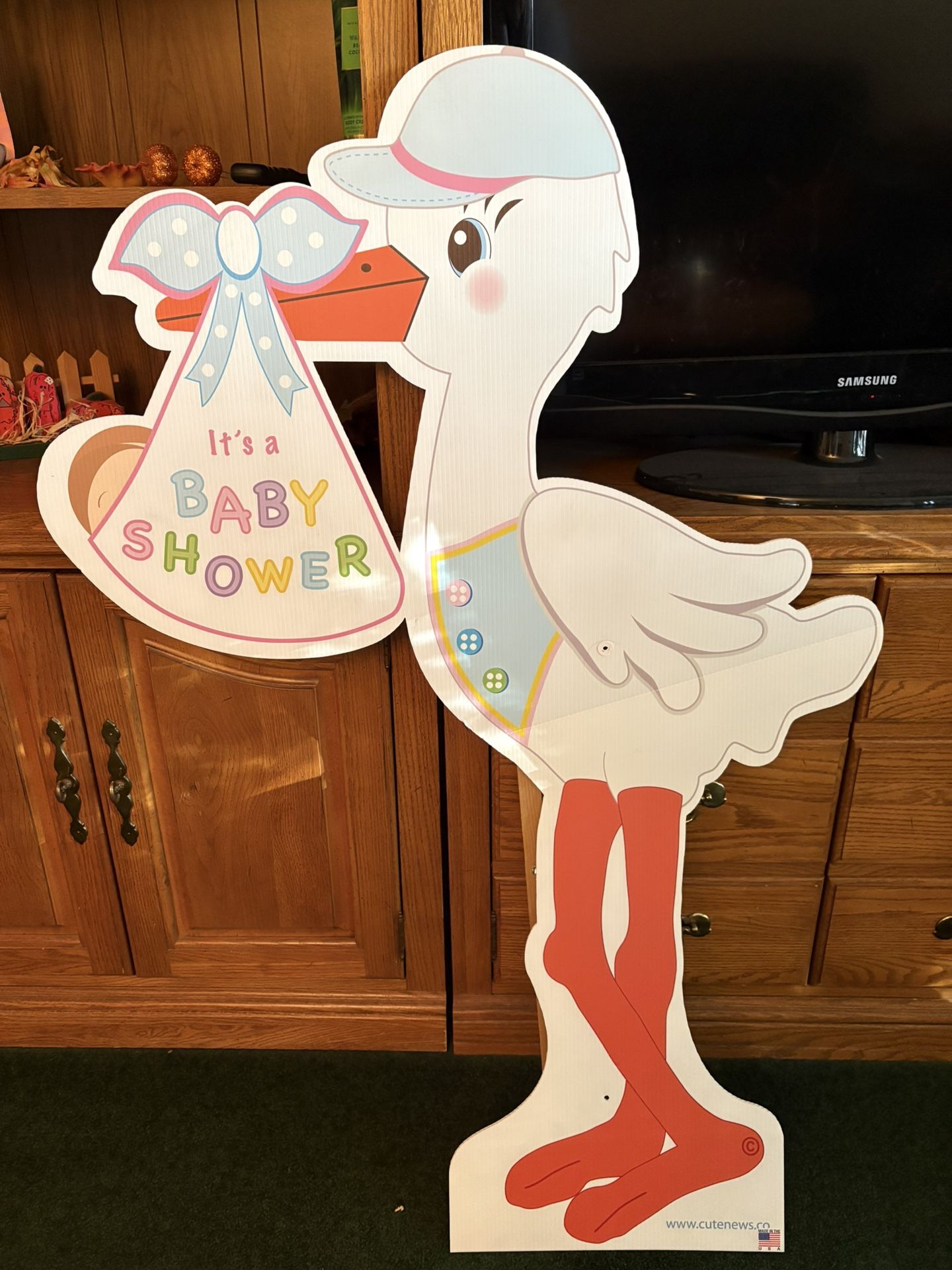 Baby Shower, Gender Neutral, Stork Yard Sign