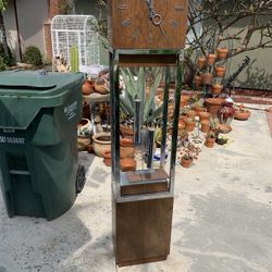 Mid Century Modern  Grandfather Clock