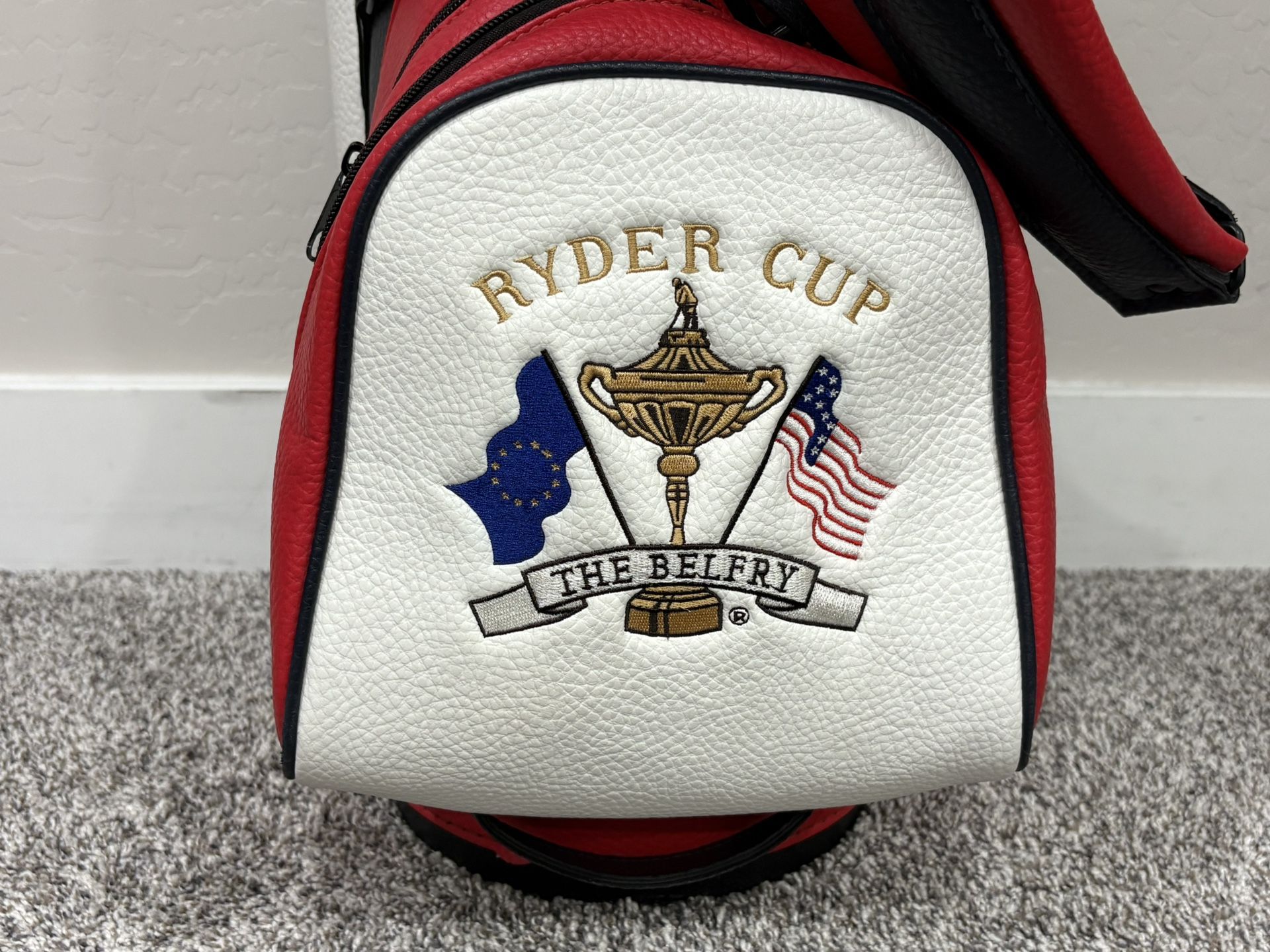 USA RYDER CUP ‘The Belfry’ Leather Golf Staff Bag