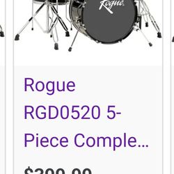 Complete ROGUE drumset