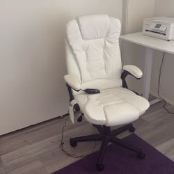 Faux Leather Massage Chair