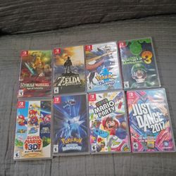 Nintendo Switch Video Game Boxes Only 