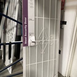 Metal Security Screen Door