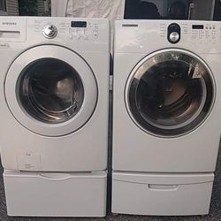 Samsung  Washer And Gas Dryer Set For $735